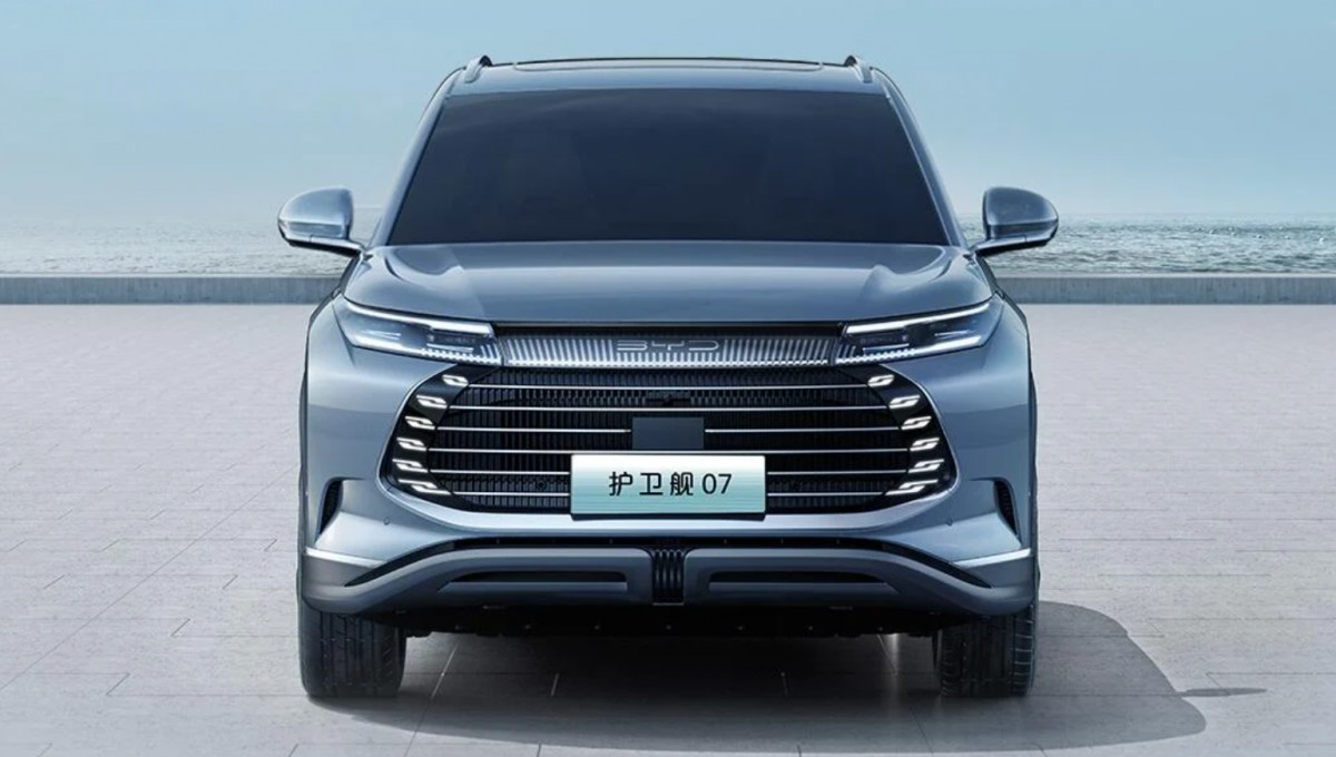 BYD Frigate 7 side profile