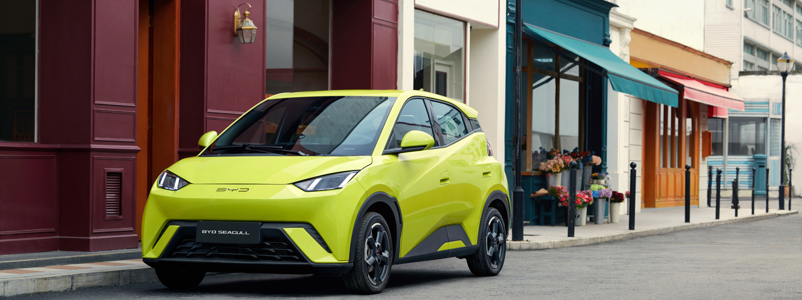 BYD Seagull EV side profile
