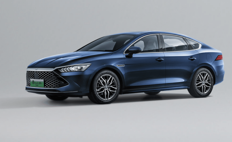 BYD Qin Plus side profile