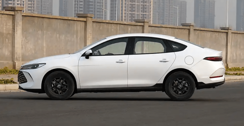 BYD Qin Plus rear taillight design