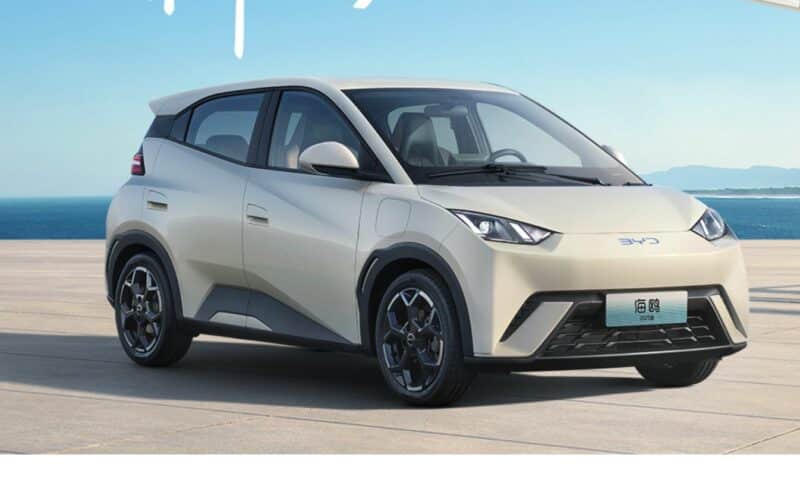 BYD Seagull front three-quarter