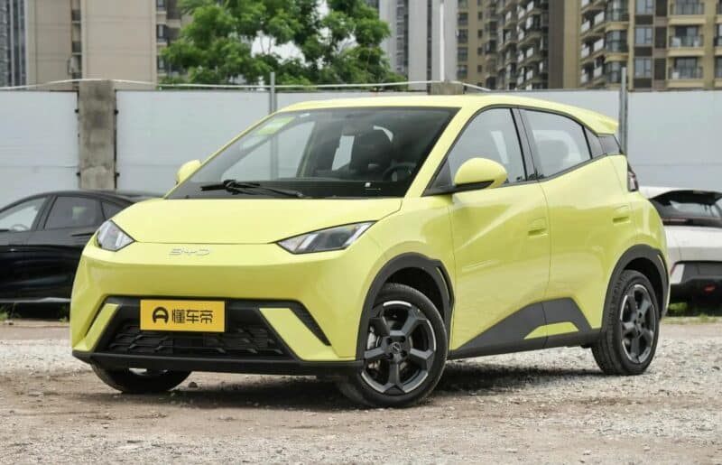 BYD Seagull side profile