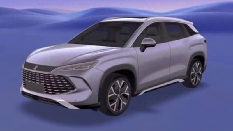 BYD Song Plus front render