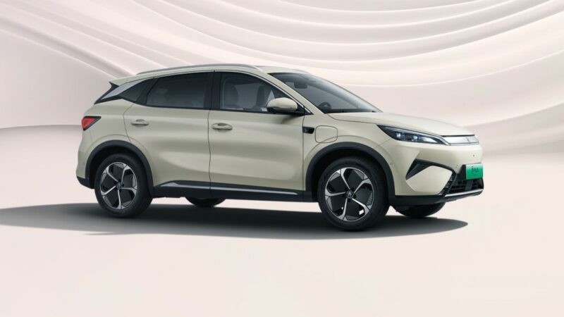 BYD Yuan Plus side profile