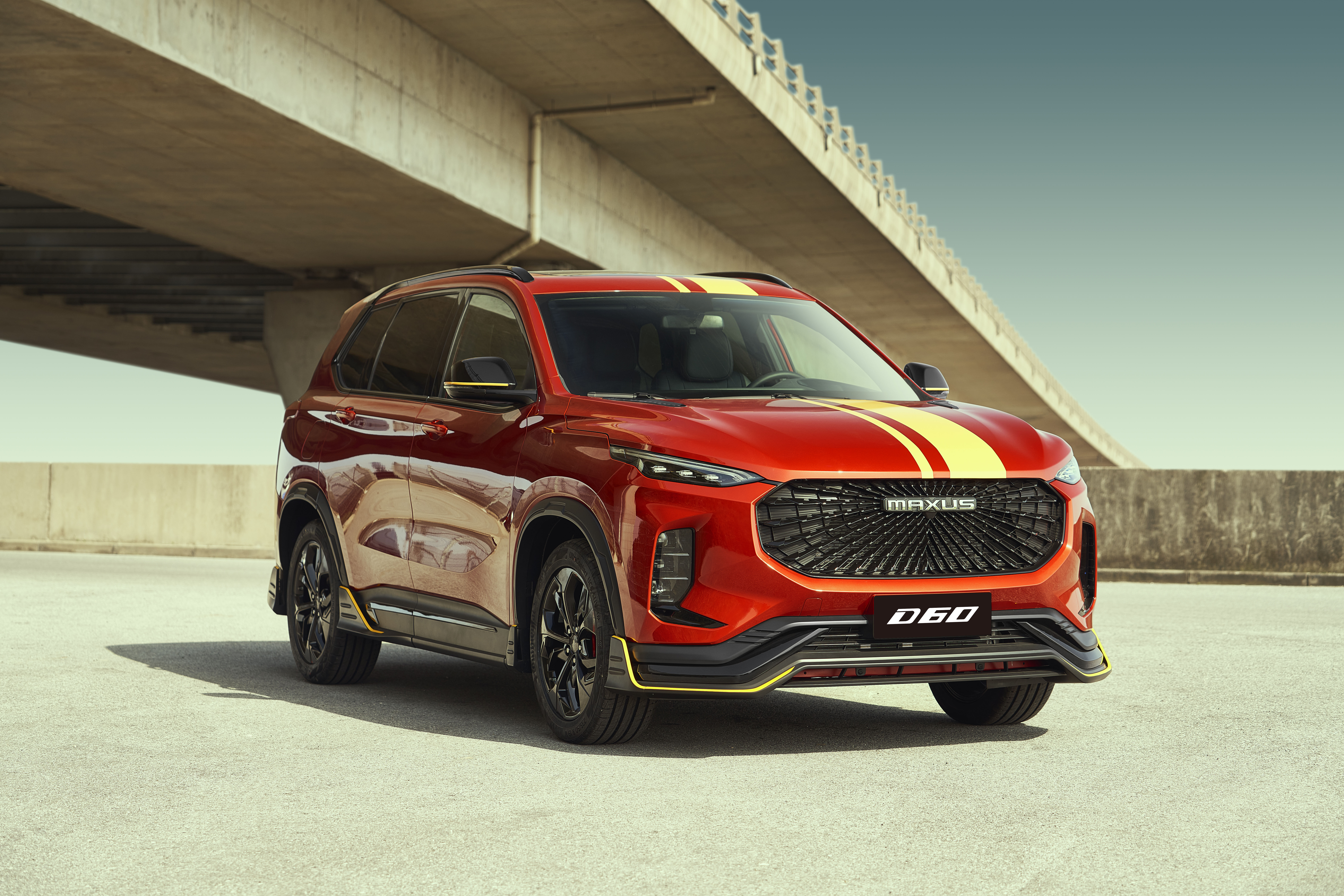 D60 front three-quarter red underpass