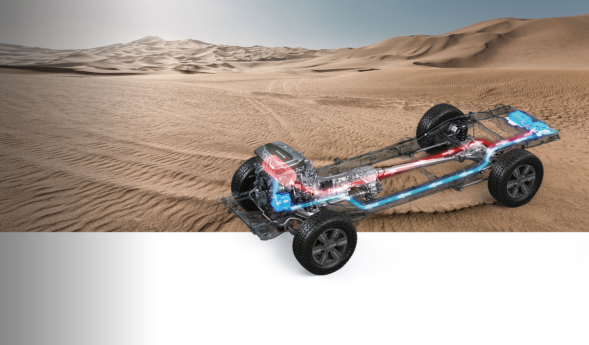 D90 chassis transparent view