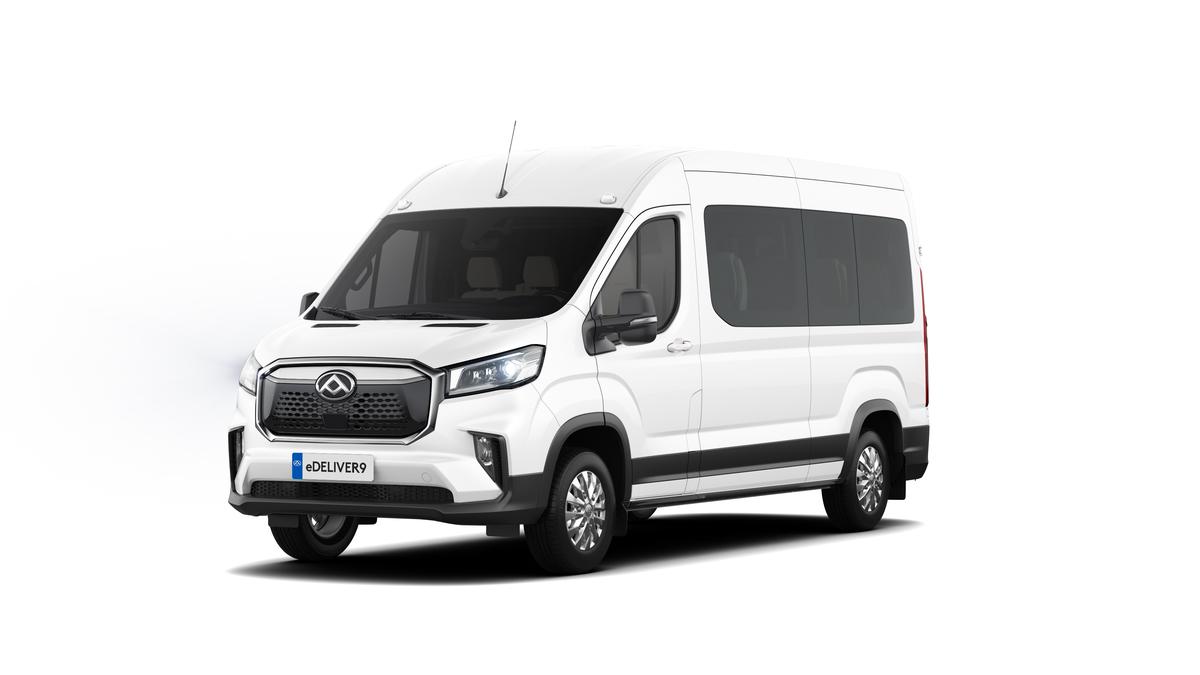 eDeliver 9 front three-quarter white studio