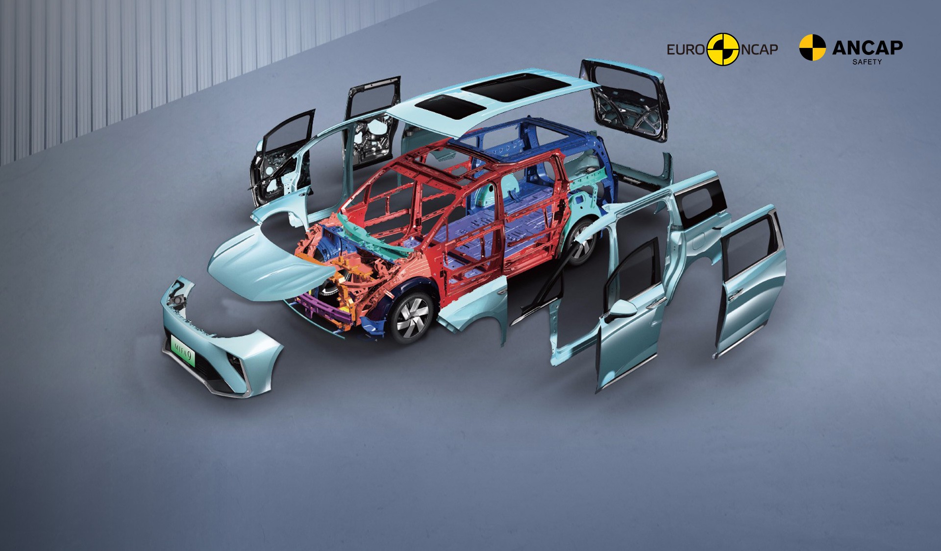 MIFA 9 safety body structure