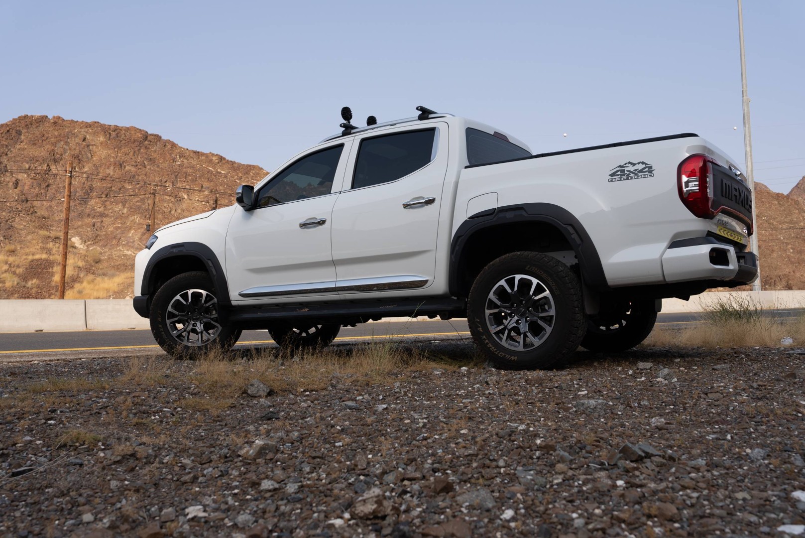 T90 rear three-quarter