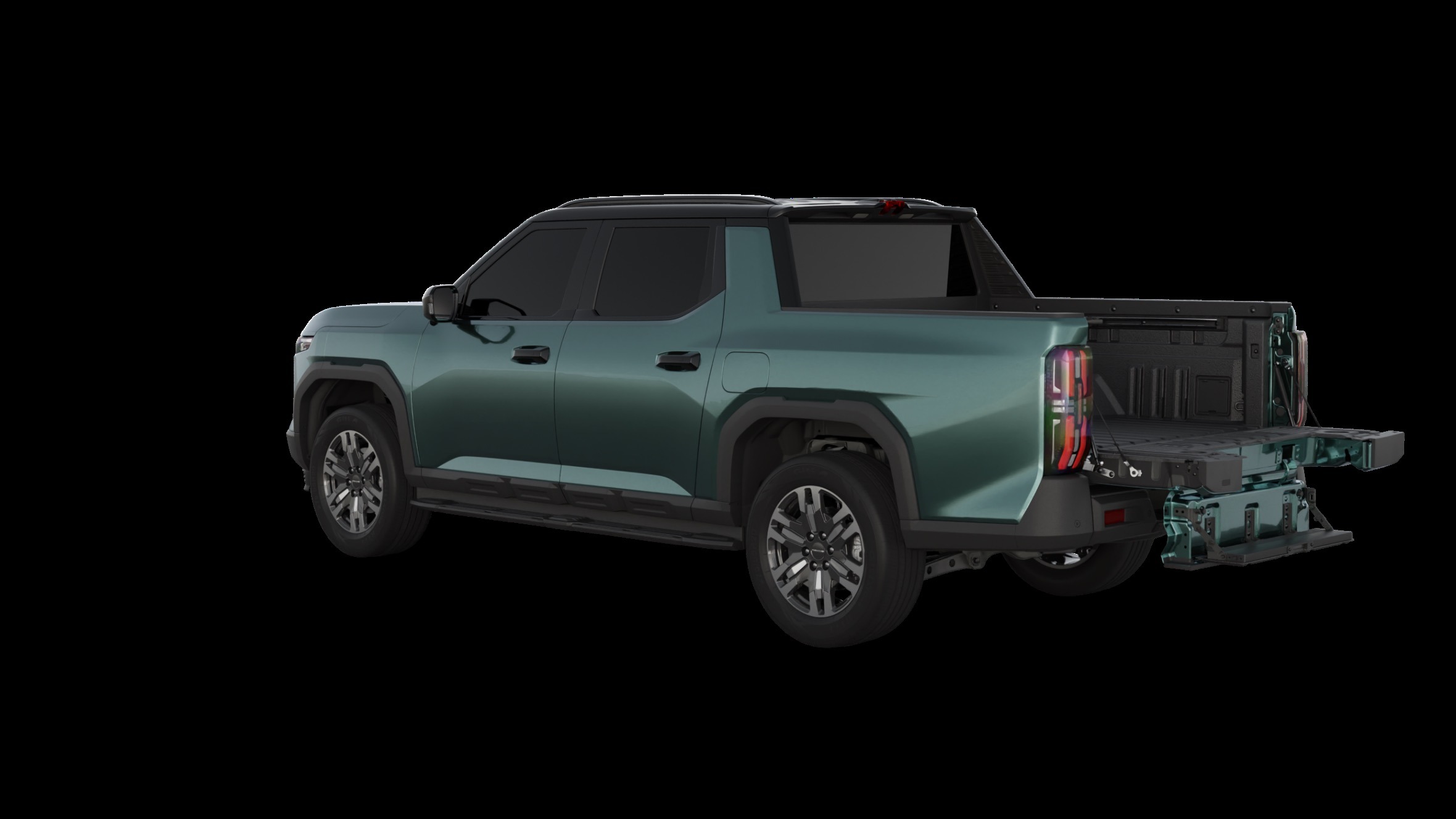 Terron 9 rear with tailgate open